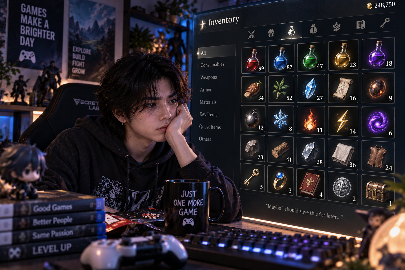 You Have 47 Healing Potions—So Why Are You Still Afraid to Use One?