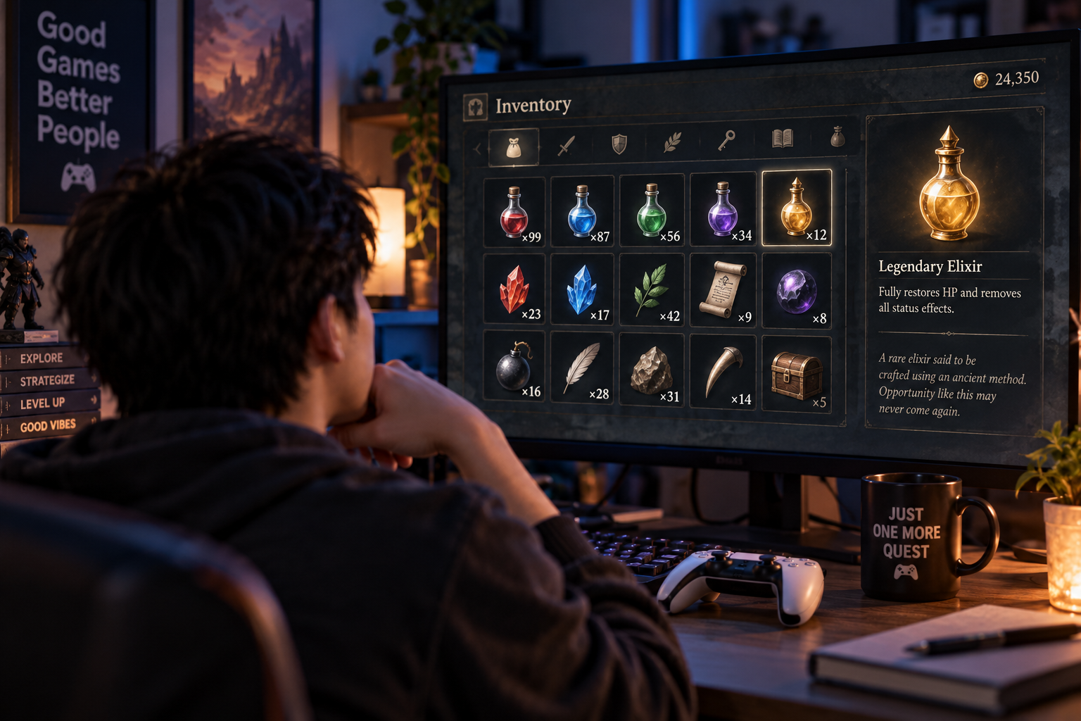 You Saved That Rare Item for Later—So Why Did You Finish the Game Without Ever Using It?
