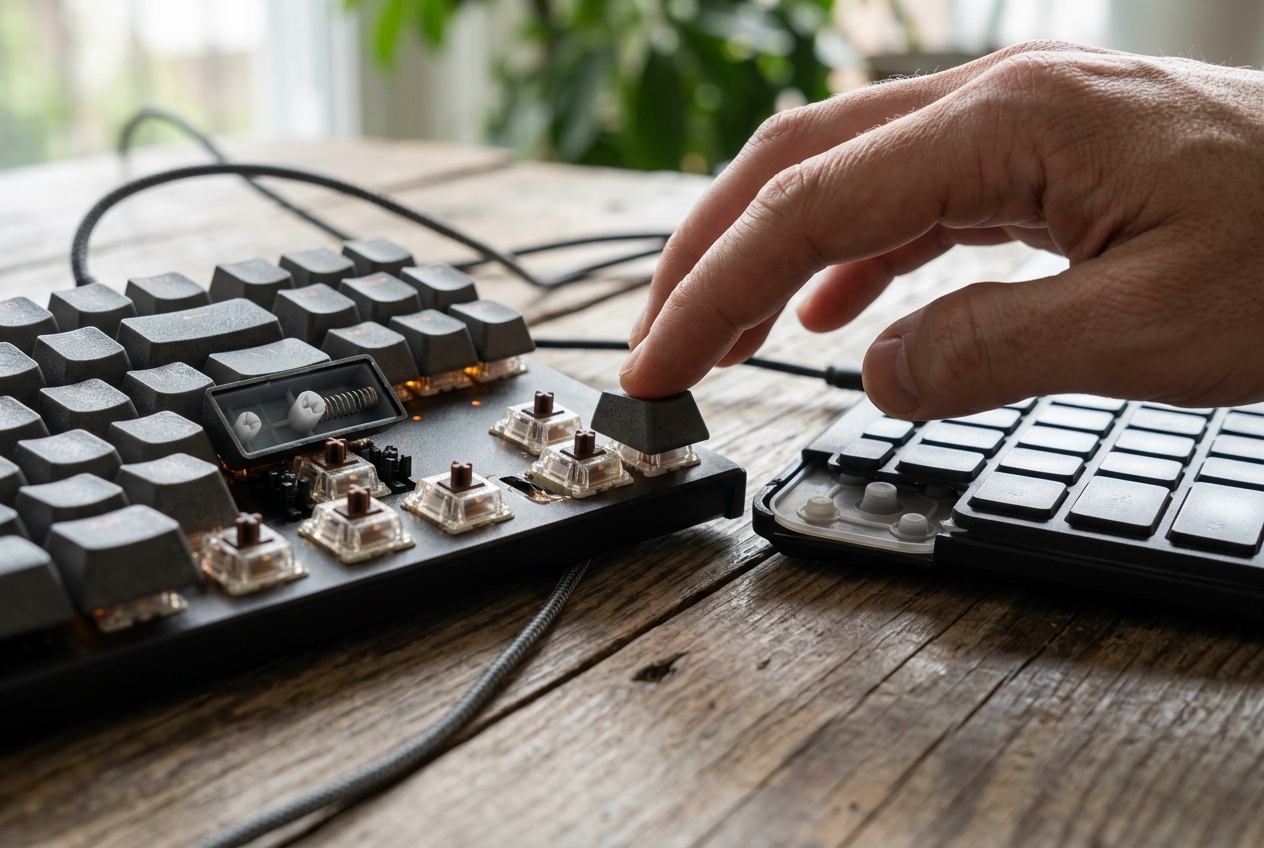 Mechanical vs. Membrane Keyboards: Which is Better for Competitive Gaming?